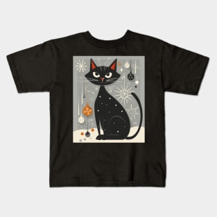 Mid-Century Modern CAT Ramps Kids T-Shirt